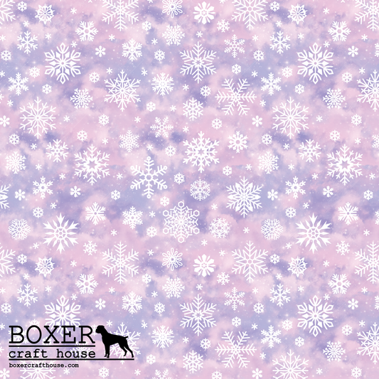 Watercolor Snowflake- Pattern Two
