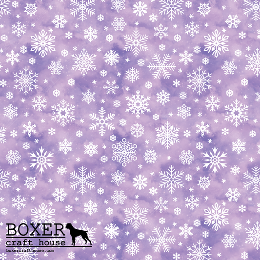 Watercolor Snowflake- Pattern Five