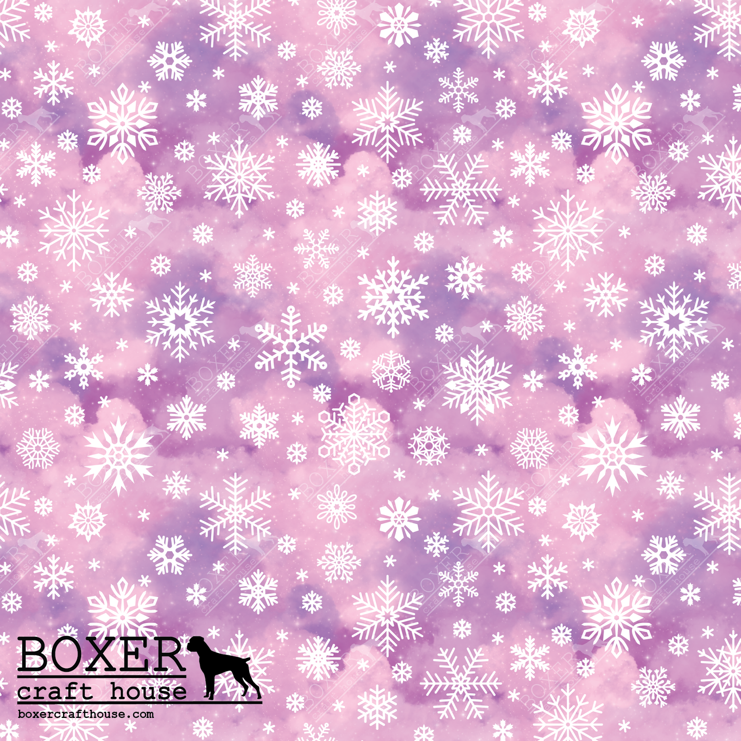 Watercolor Snowflake- Pattern Eight