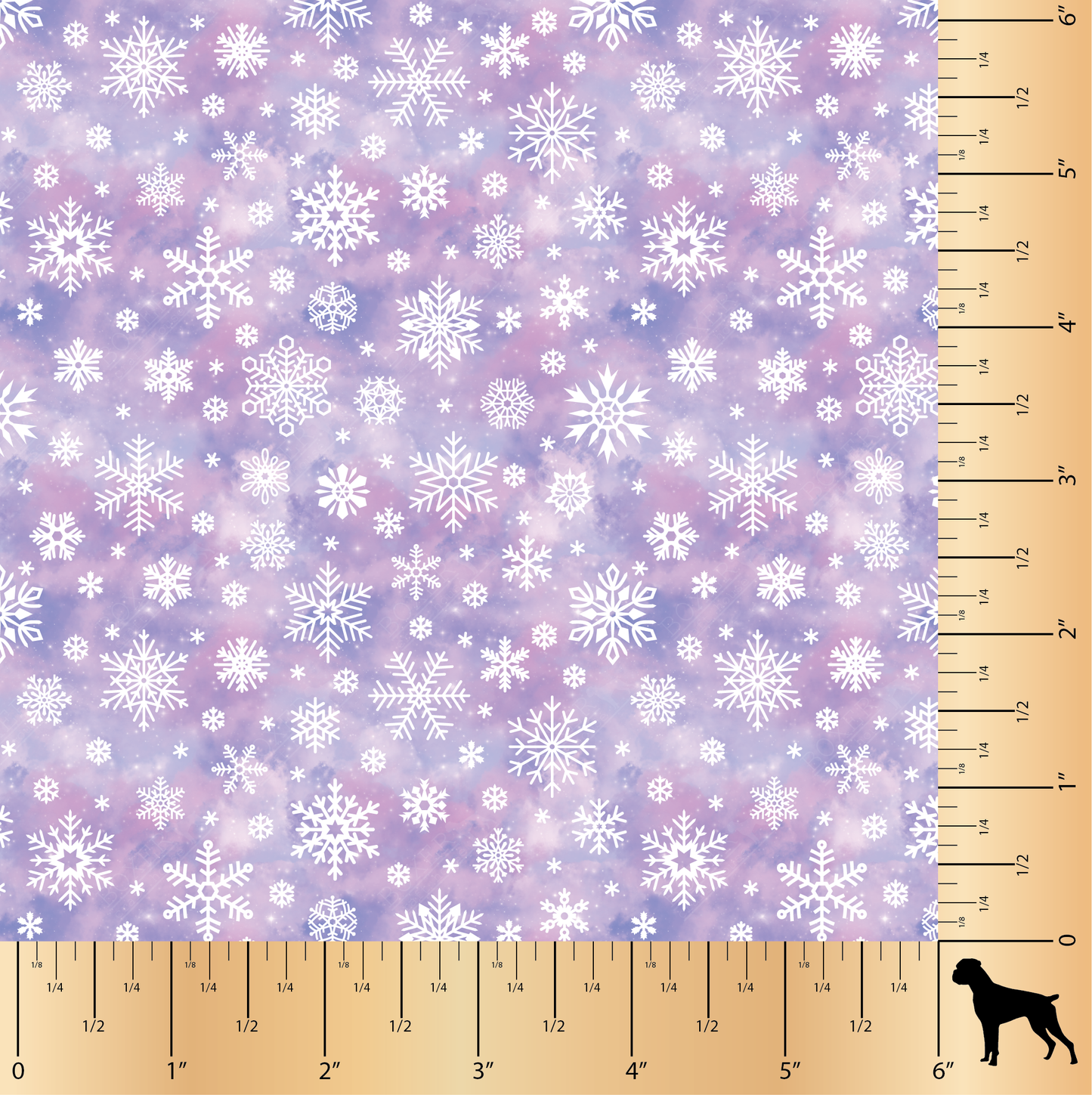 Watercolor Snowflake- Pattern Ten