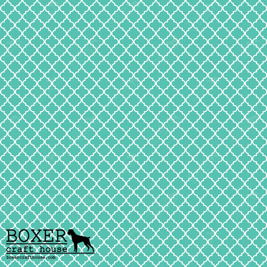 Quatrefoil - Mint