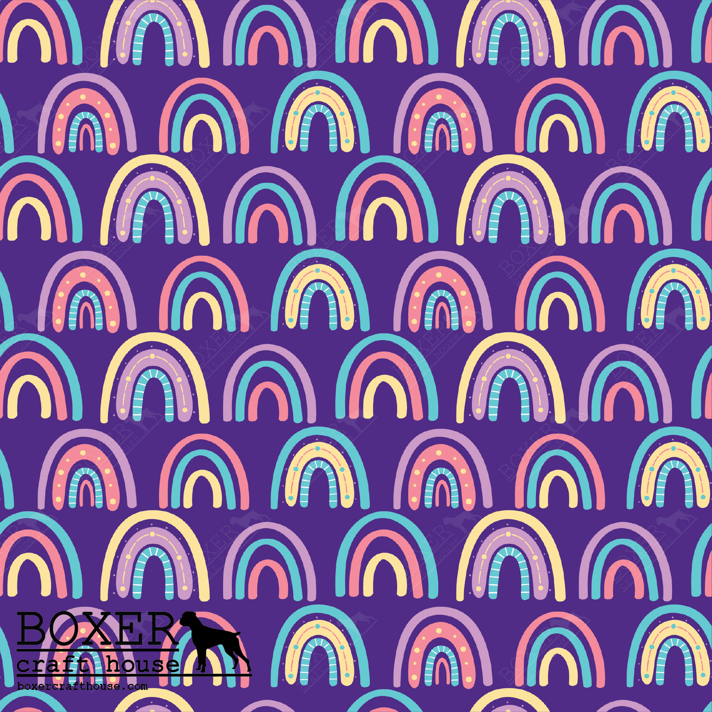 Pastel Rainbow - Medium Purple LG