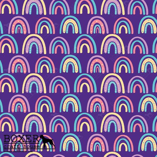 Pastel Rainbow - Medium Purple LG