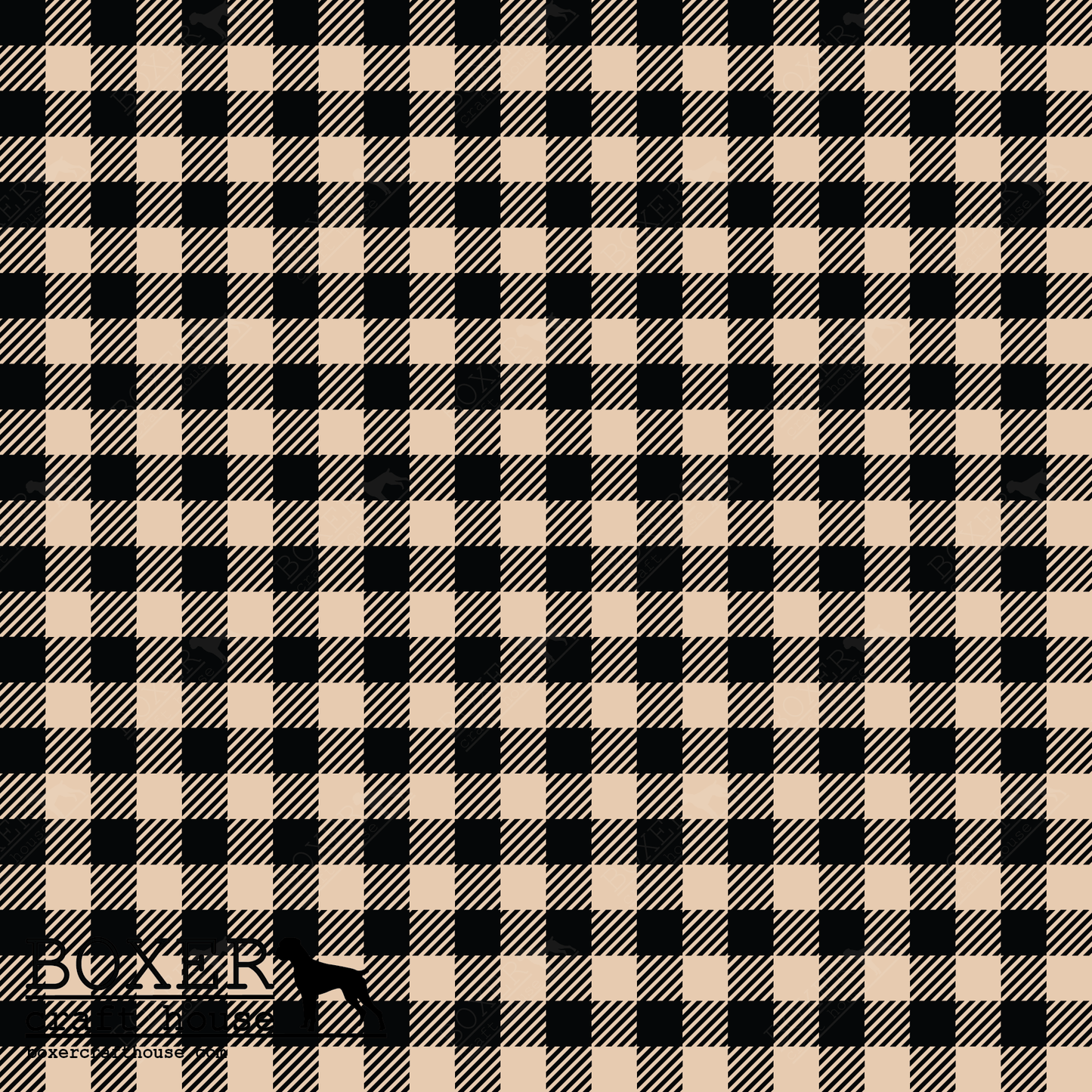 Gray Sand - Buffalo Plaid Diagonal 1/4"