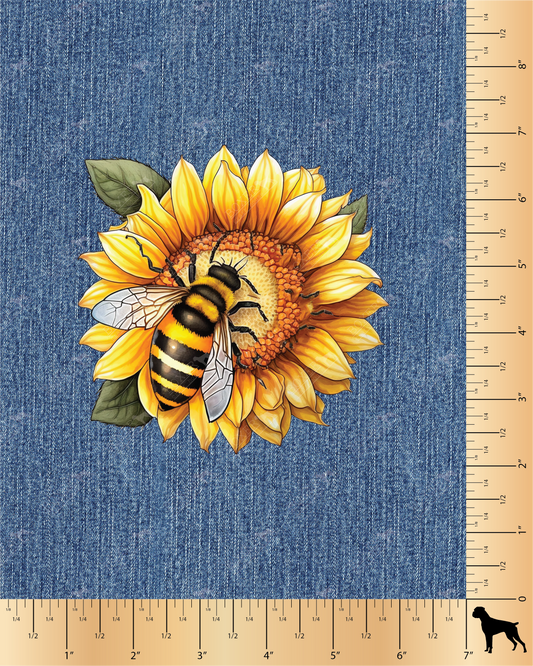 Bee, Honeycomb, panel, bag makers, PFL, Sublimation, Linds Handmade Mav Pack Panel