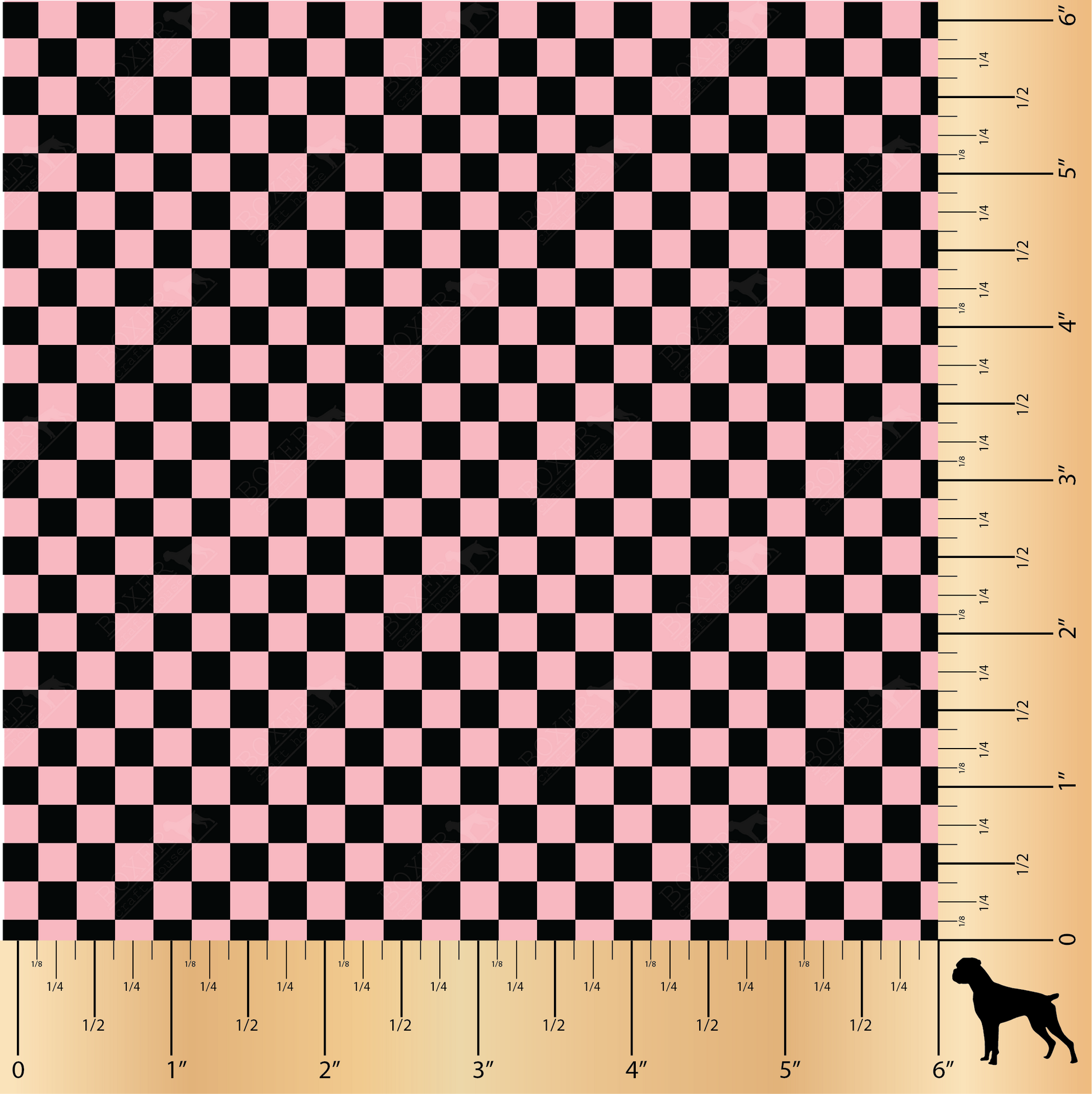 Black and pink clearance checkerboard