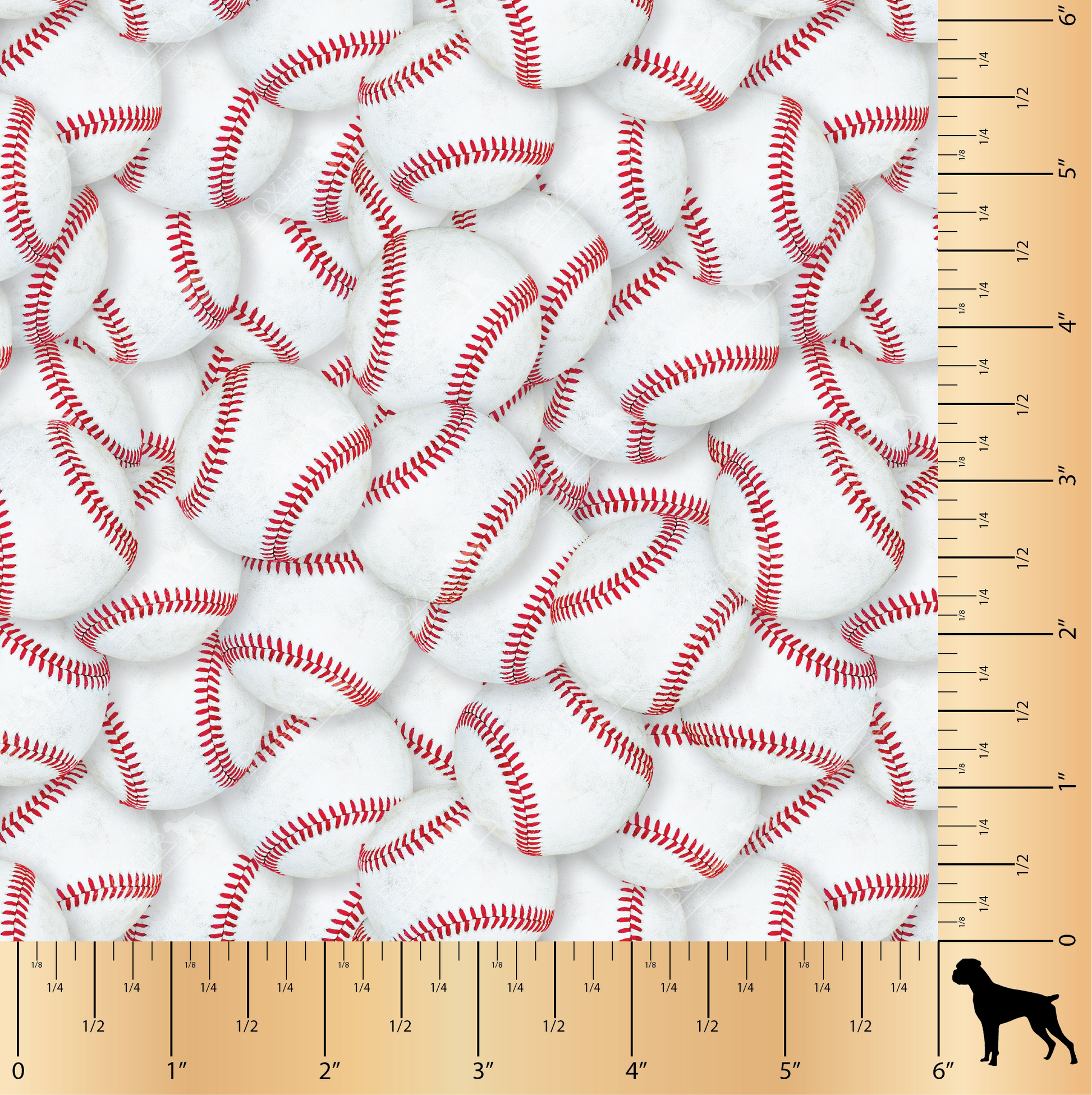 Baseball Pattern Two Boxer Craft House