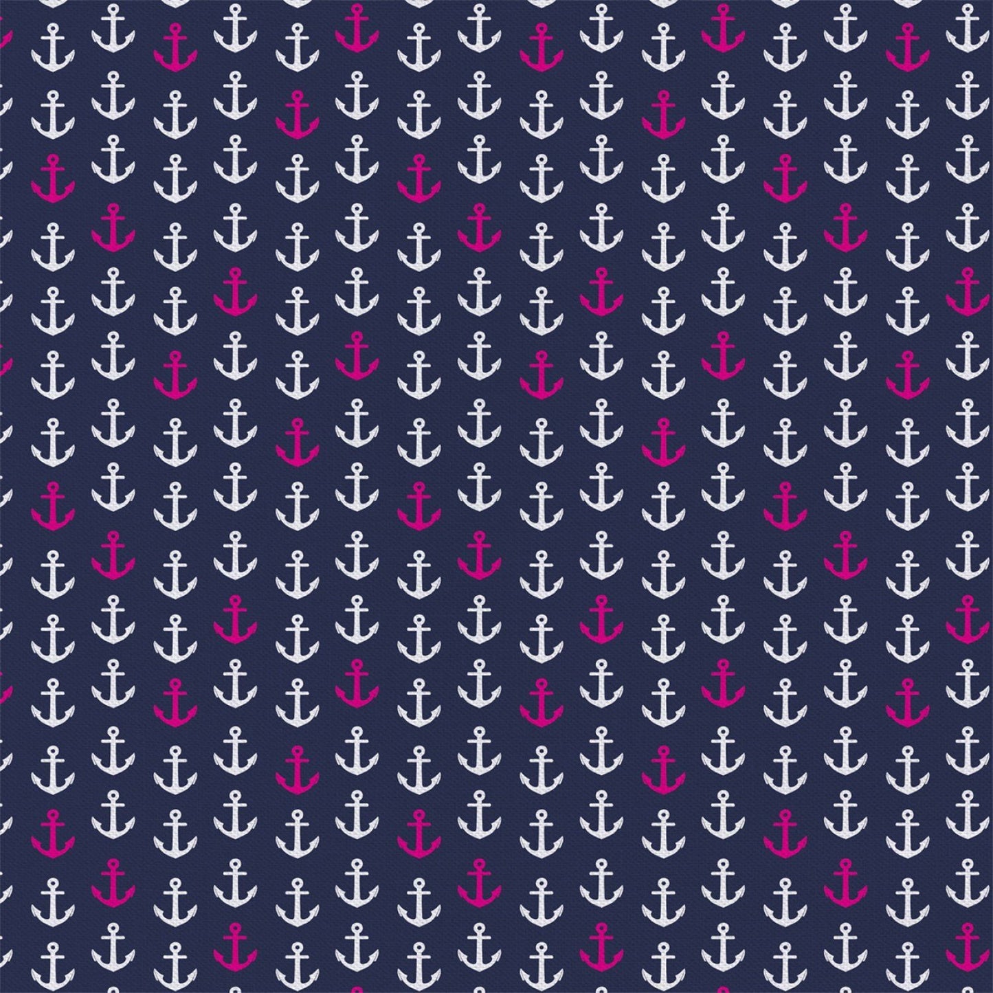 White and Pink on Blue - Anchors