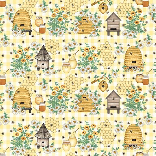 Bee All You Can Bee Fabric Line