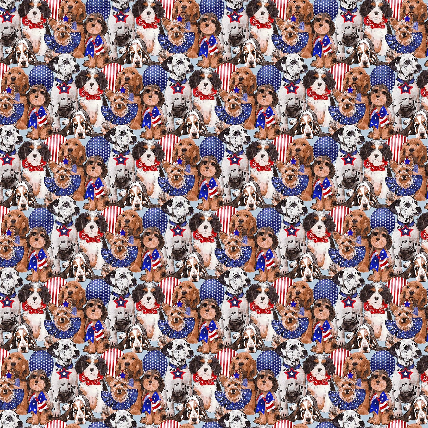 Paws for America Fabric Collection