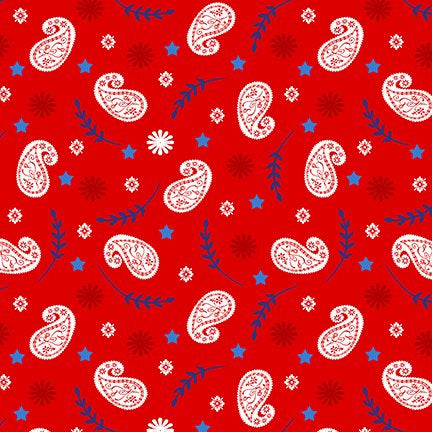 Red Paisley