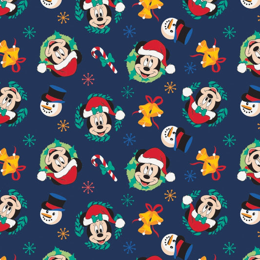 Mickey Mouse Joy To The World - Navy