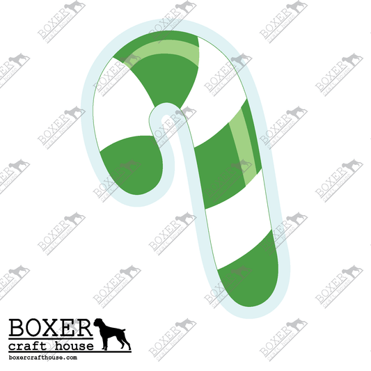 Green Candy Cane
