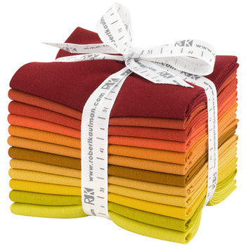 Kona Cotton Autumn Hues Palette - Fat Quarter Bundle