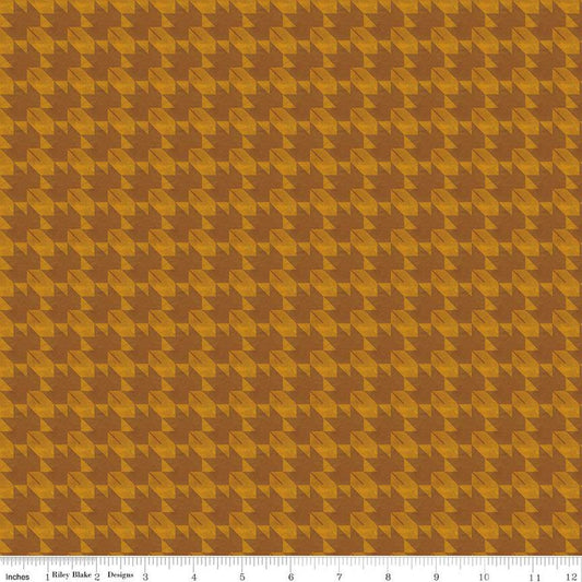 Fall Barn Quilts Tonal Brown Gold