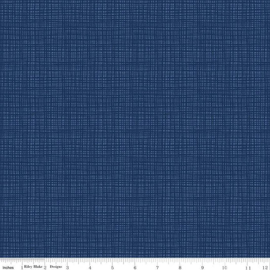 Quilting, Riley Blake, Sewing Texture Fabric, Texture Fabric, Quilting Fabric, Quilting cotton, Texture from Riley Blake, 100% Cotton, Sewing, Embroidery, Quilt Shop Fabric, Navy