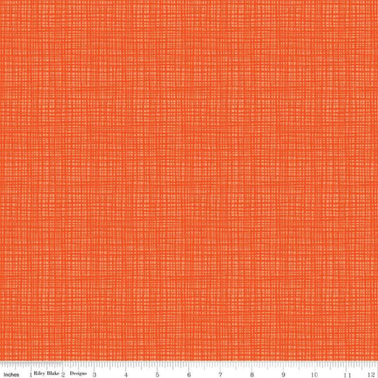 Quilting, Riley Blake, Sewing Texture Fabric, Texture Fabric, Quilting Fabric, Quilting cotton, Texture from Riley Blake, 100% Cotton, Sewing, Embroidery, Quilt Shop Fabric, Orange