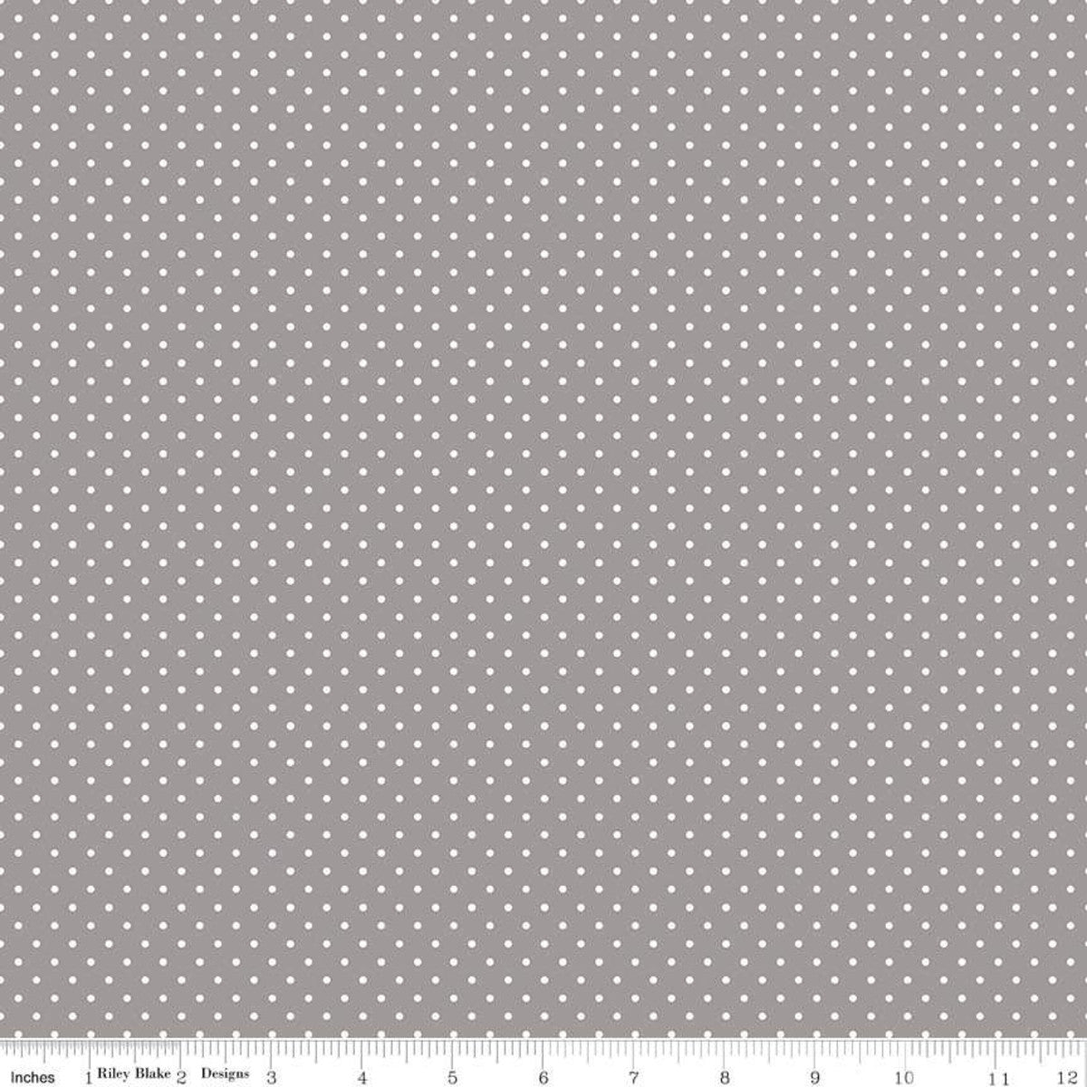 Swiss Dot Gray