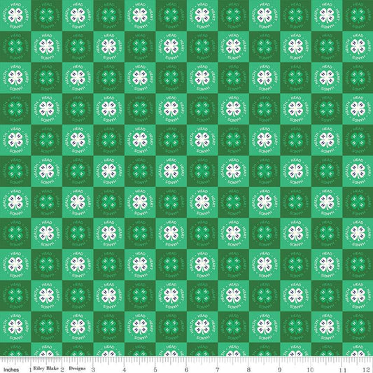 4-H Clover Blocks - Green