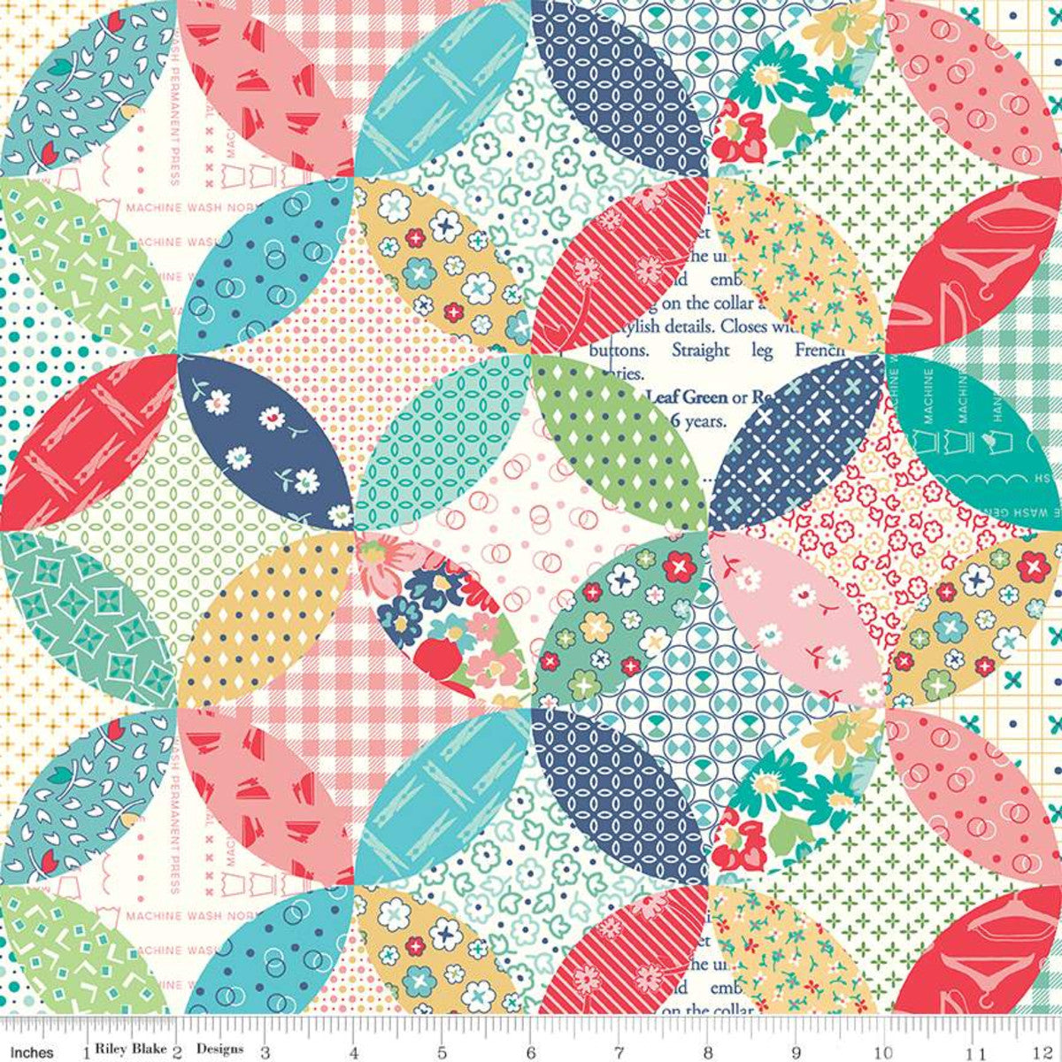 Vintage Happy 2 Quilted - Multi