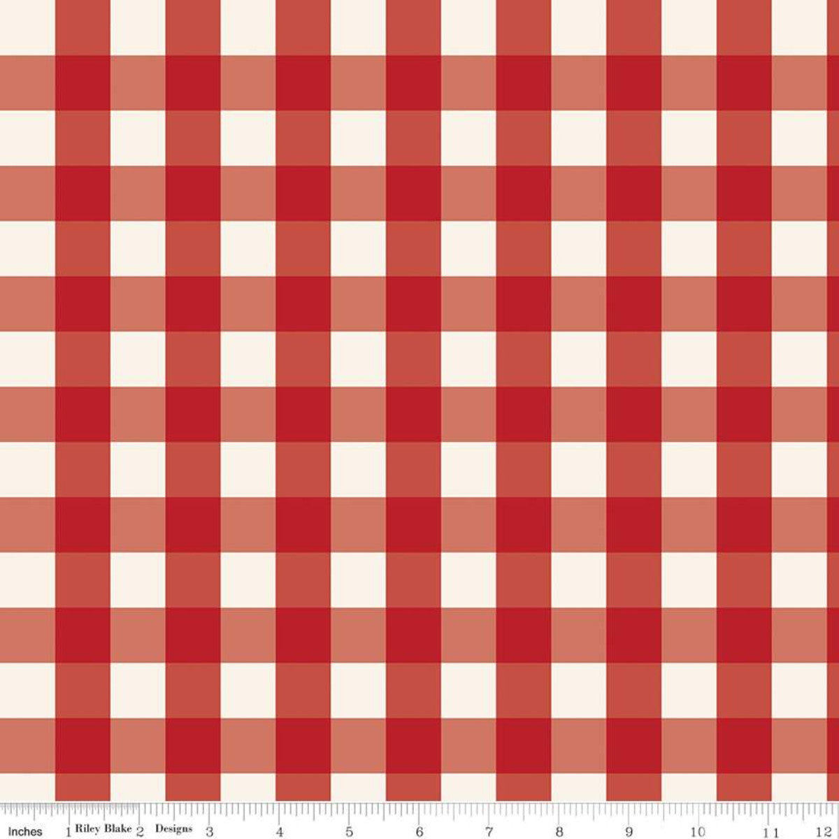 Flannel Winterberry Plaid - Red