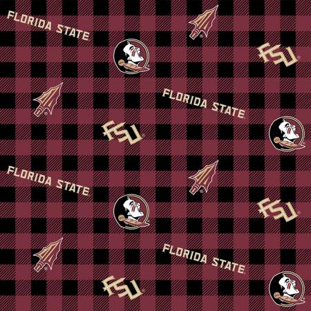 NCAA - Florida State Seminoles Buffalo Plaid
