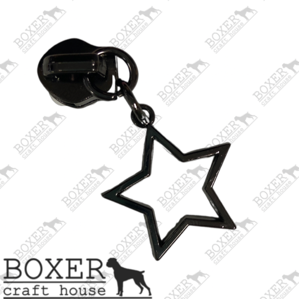 Star #5 Zipper Pull