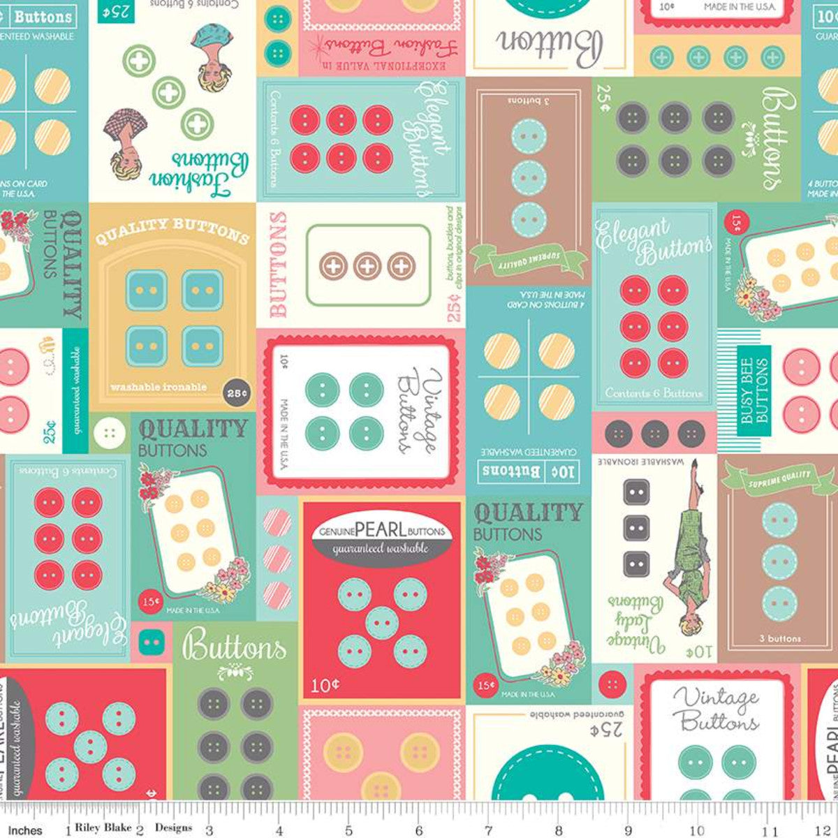 My Happy Place Home Decor Button Cards - Multi