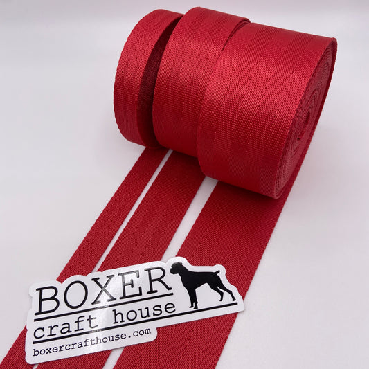 Seatbelt Webbing - Red