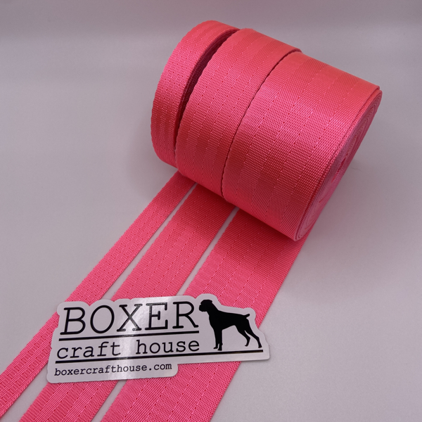 Seatbelt Webbing - Bubblegum