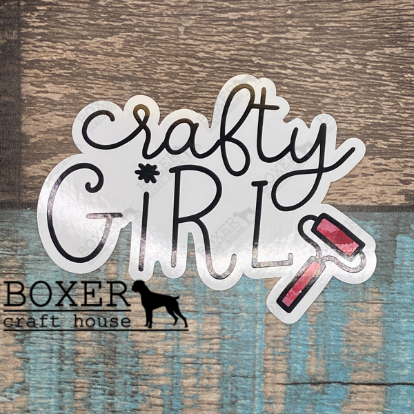 Crafty Girl Value Sticker