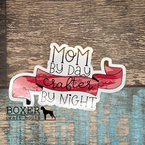 Mom By Day Value Sticker
