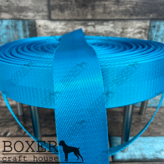 Nylon Webbing 1.50" Wide - Teal