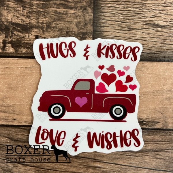 Hugs and Kisses Sticker