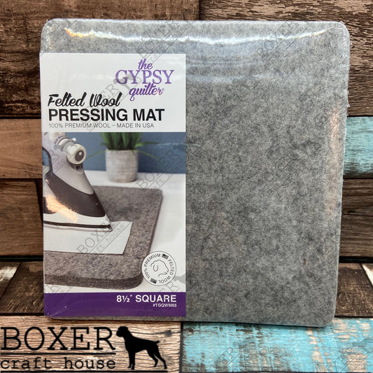 Wool Pressing Mat 8-1/2in x 8-1/2in x 1/2in Thick