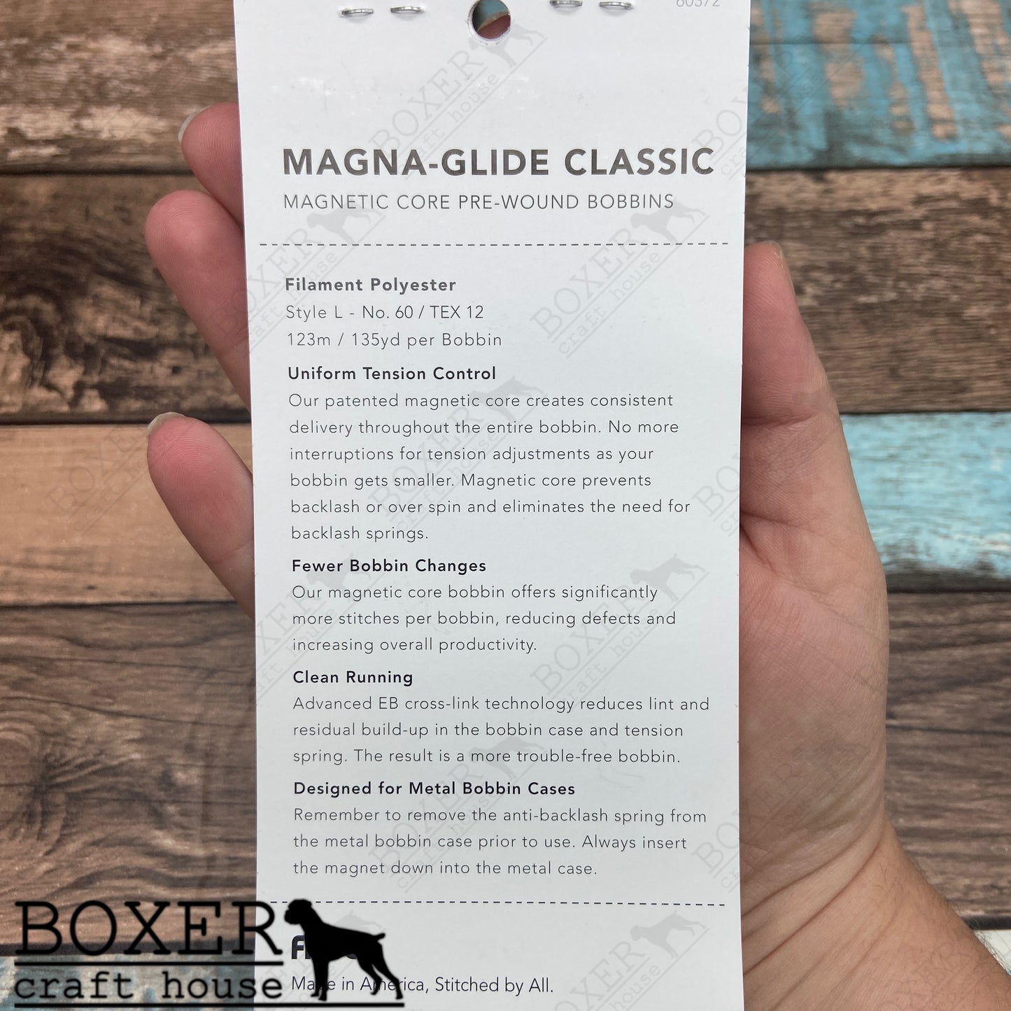 Magna-Glide Classic - Style L - Black Bobbin 12 Pack