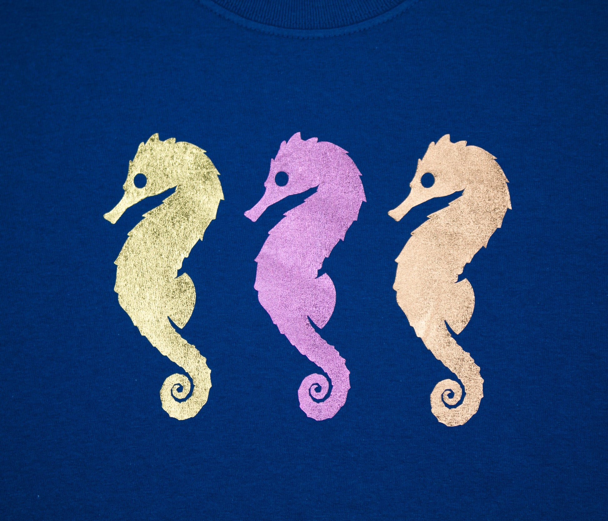 Metal Seahorses