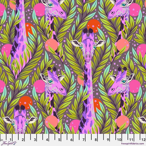 Neck For Days - Mystic, Everglow Collection, Tula Pink, Fabric, Sewing, Quilting, Embroidery, Quilting Cotton, Tula Cotton, Boxer Craft House, Fabric Store