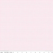 Gingham Check Baby Pink