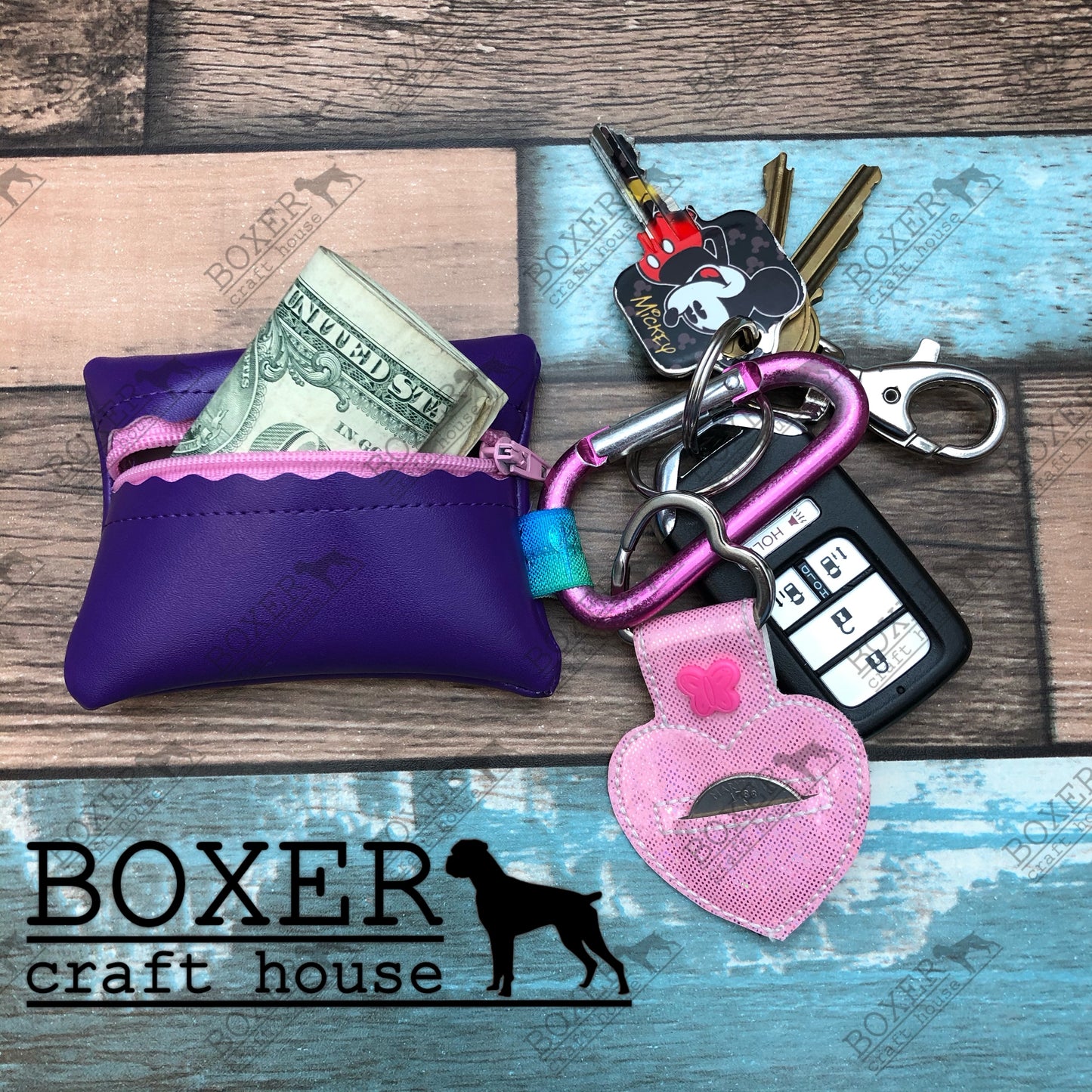 Money Bag with Mini Coin Purse