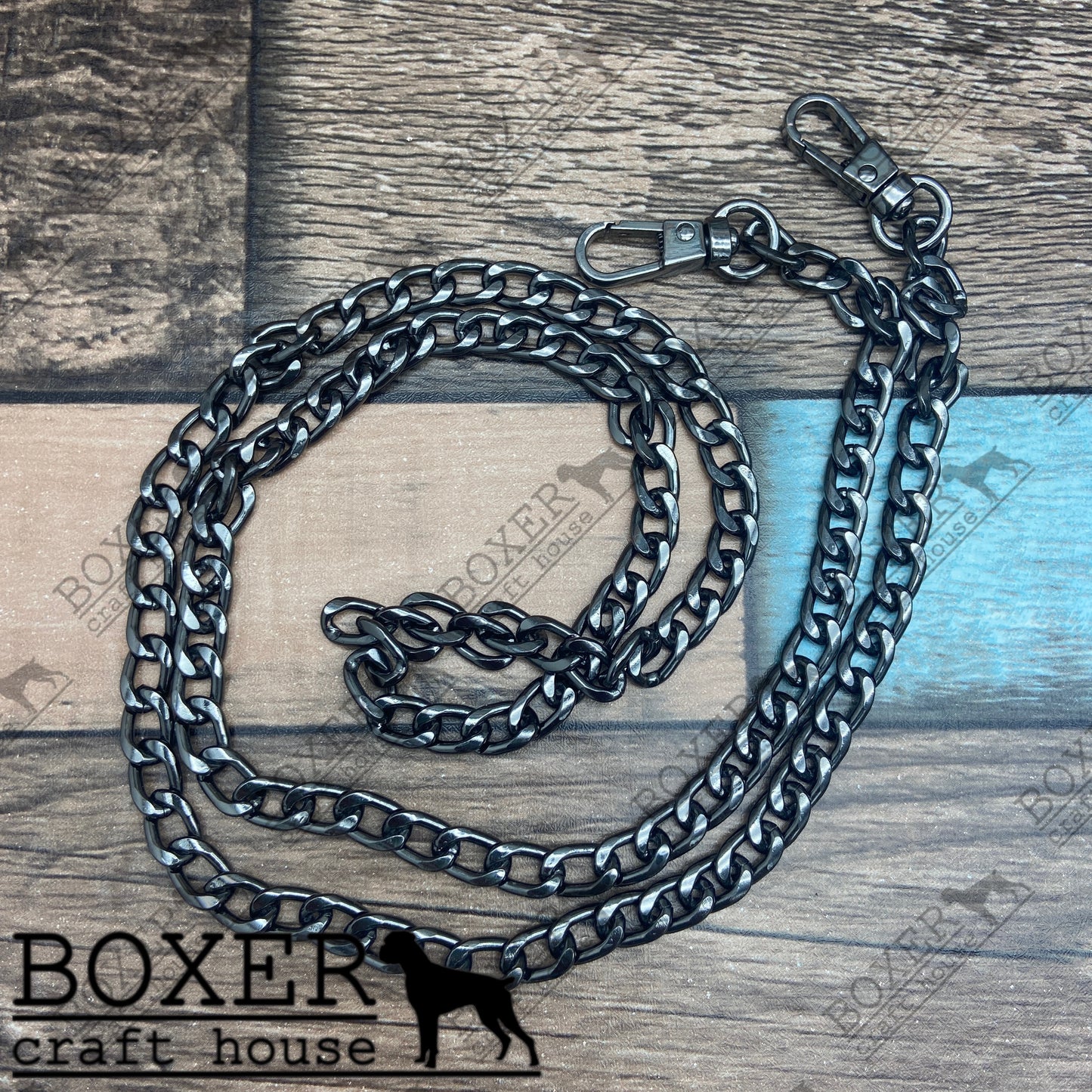 Black Metal - Purse Chain 40 inch