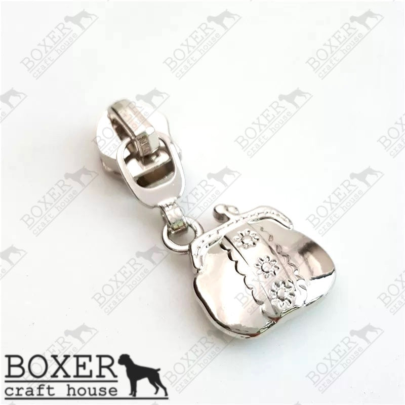 Anchor #5 Zipper Pull – Boxer Craft House