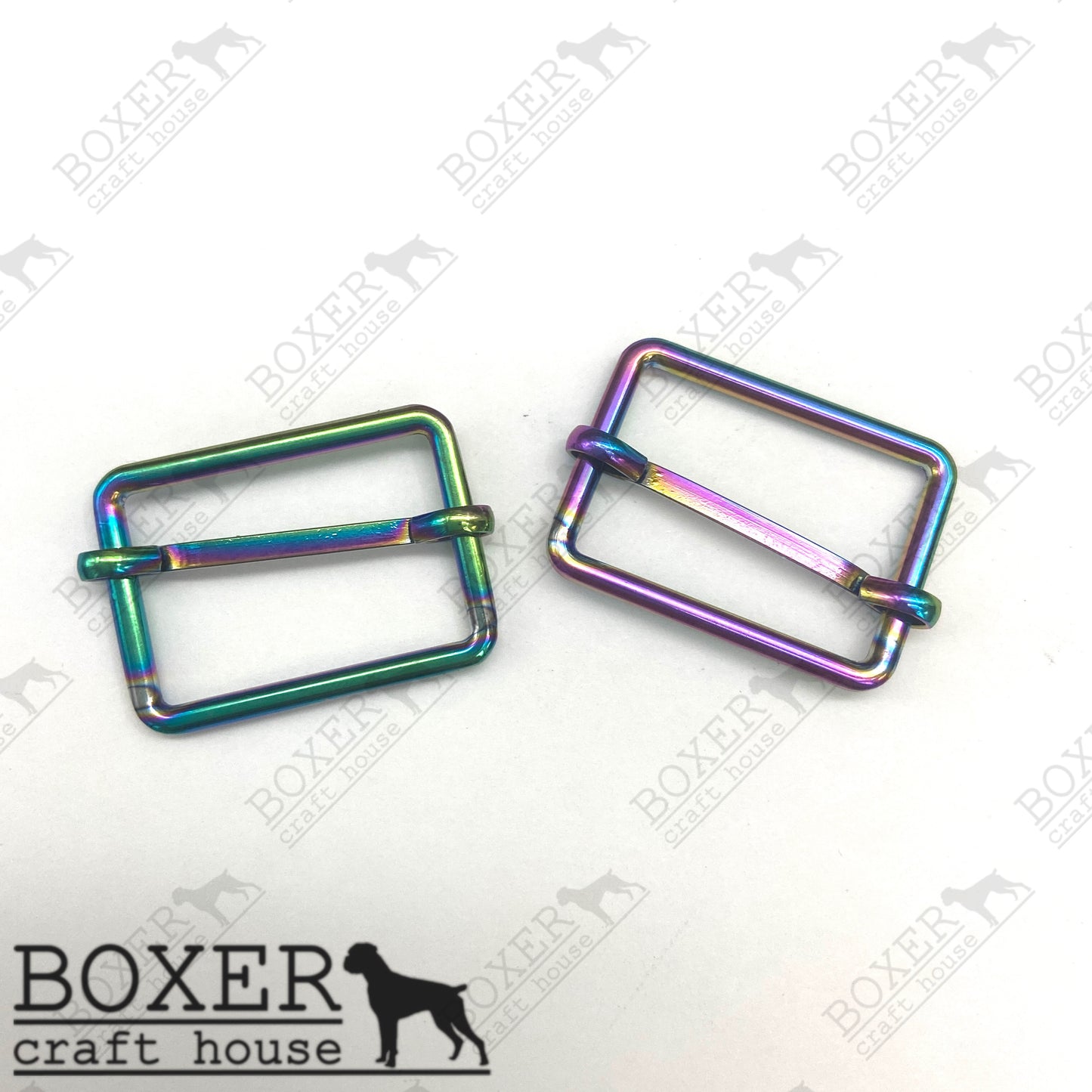 1" Adjustable Slider - Rainbow 2pc