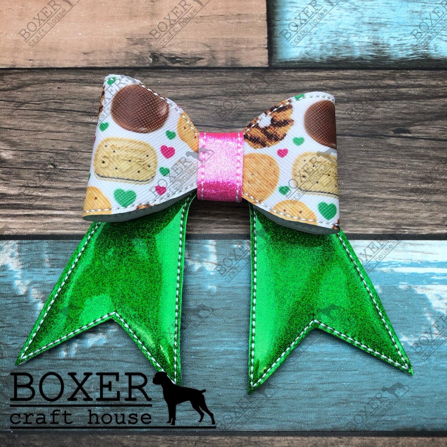 Cheer Bow with Tails