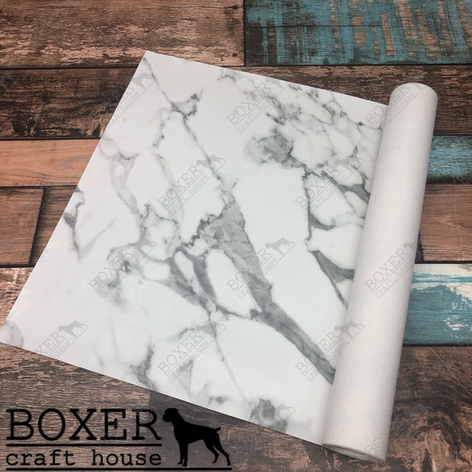 White and Grey Marble
