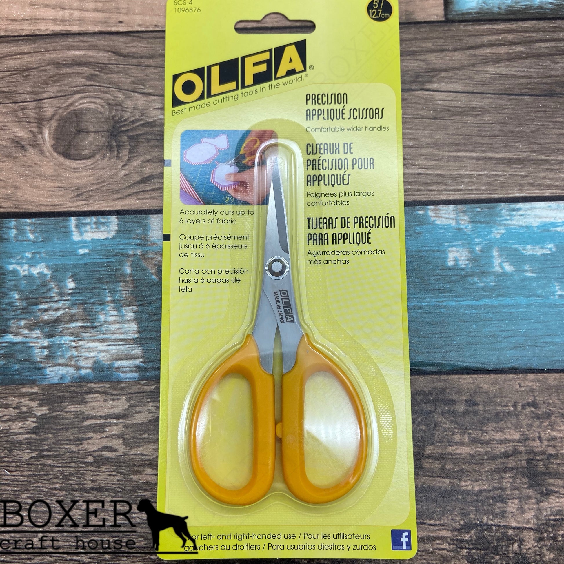 OLFA Precision Applique Scissors 51096876 - GettyCrafts