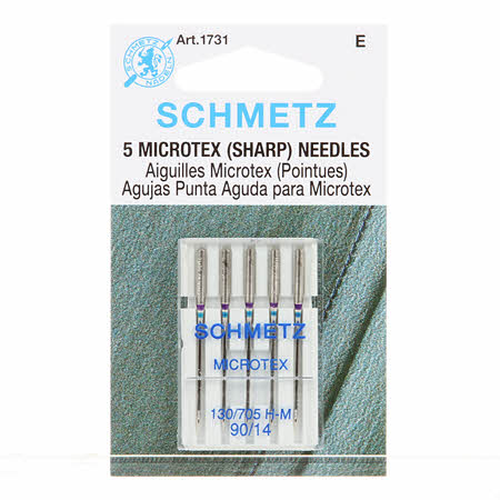 Microtex (Sharp) Needles, Size 90/14